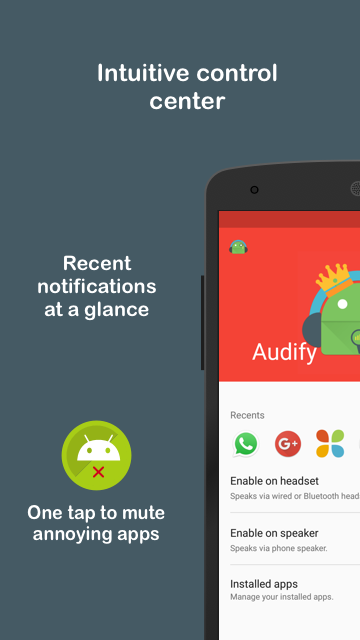 Audify Notification Reader v4.0.0 (Premium) Apk