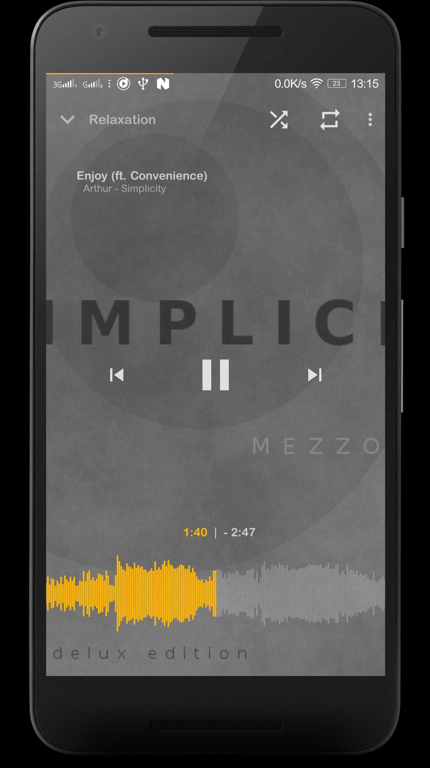 Music Player Mezzo v2021.12.20 (Unlocked) Apk