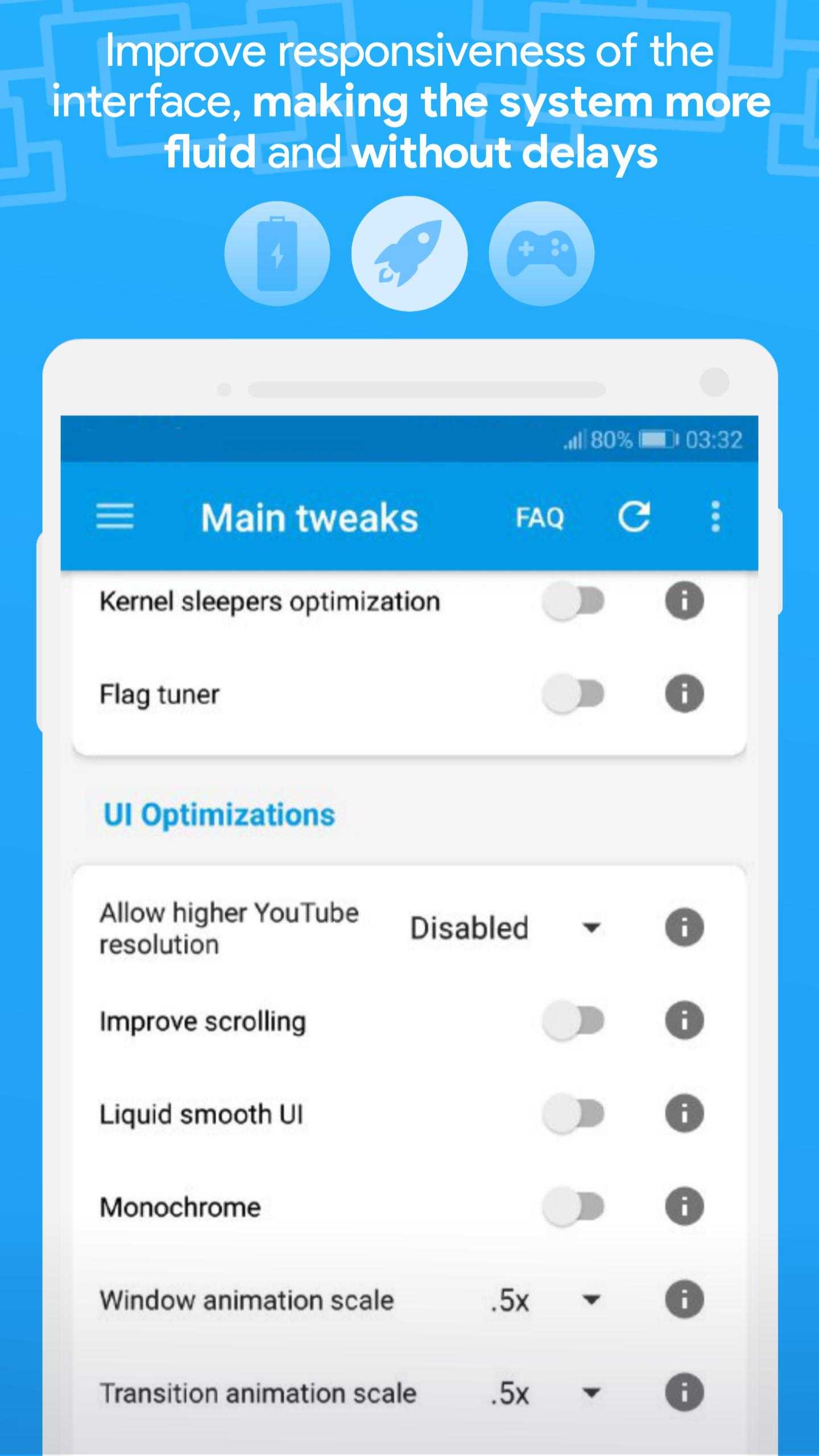 L Speed (Gaming~Battery saver~Performance) ROOT v2.5.1.2 (Mod) Apk