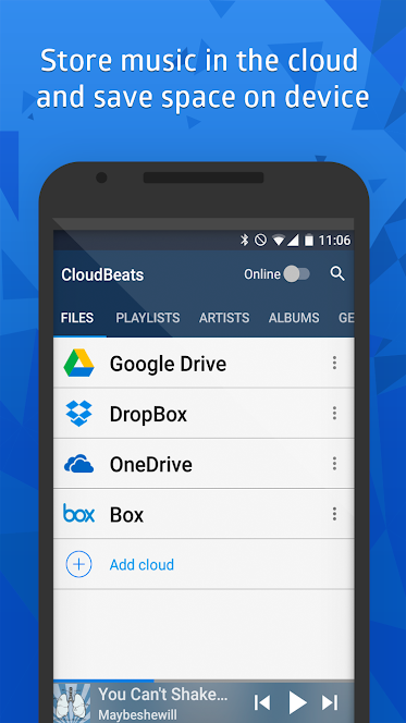 CloudBeats – offline & cloud music player v1.8.4 (Pro) (Unlocked) APK