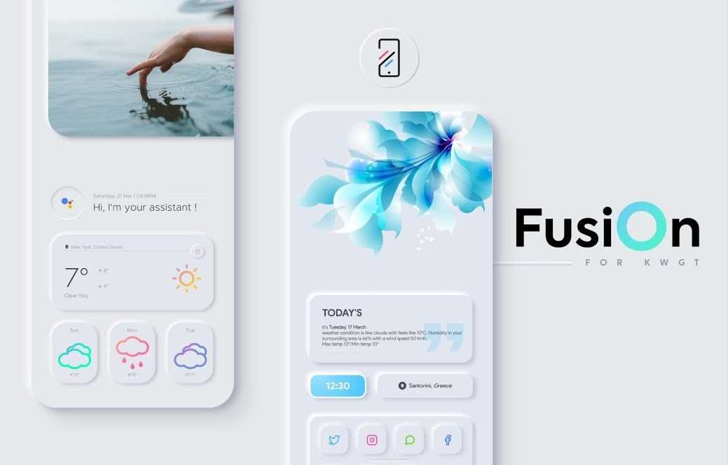 FusiOn for KWGT v6.1 (Paid) APK