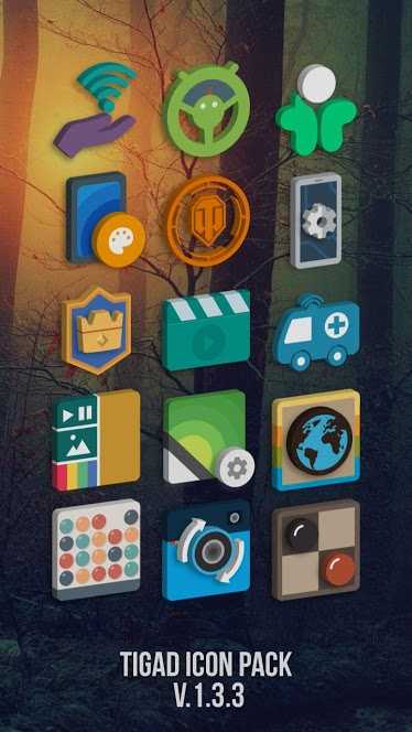Tigad Pro Icon Pack v2.9.2 (Paid) Apk