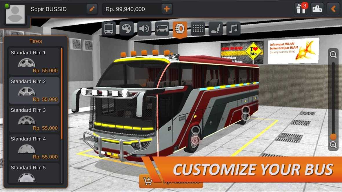Bus Simulator Indonesia v3.5 (Mod Apk)