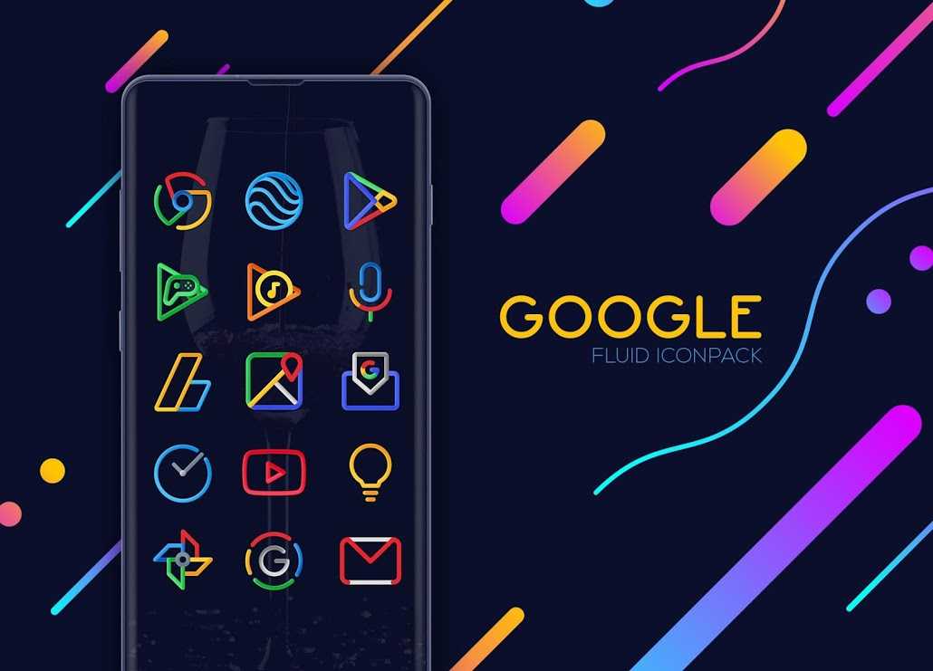 Fluid Icon Pack v1.3.21 (Patched) Apk