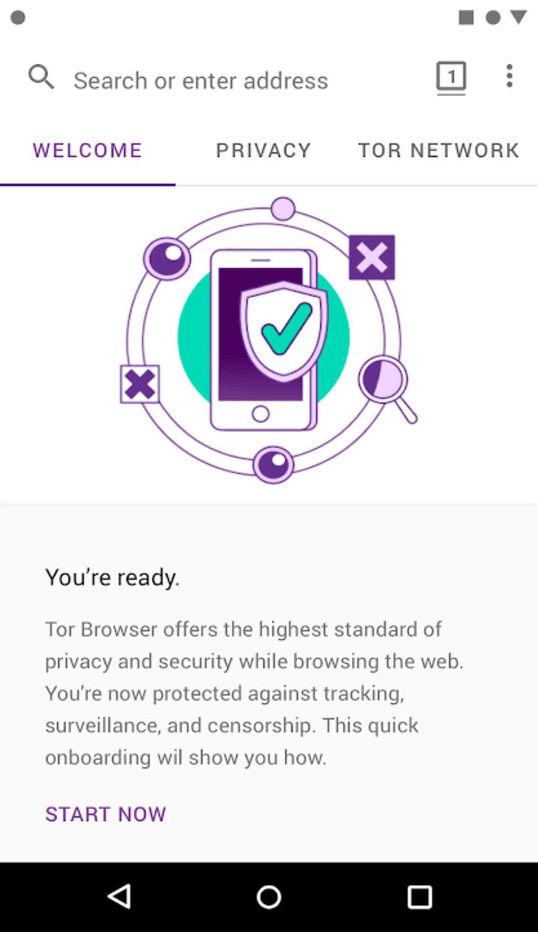 Tor Browser (Alpha) v10.0.12 (Mod) Apk