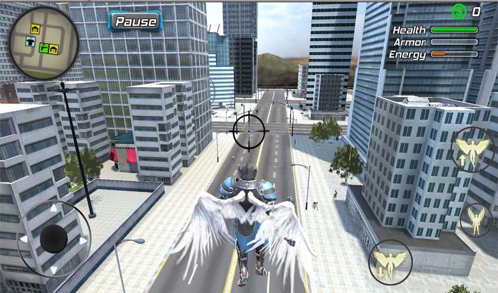 Crime Angel Superhero – Vegas Air Strike v1.1.1 (Mod Apk)