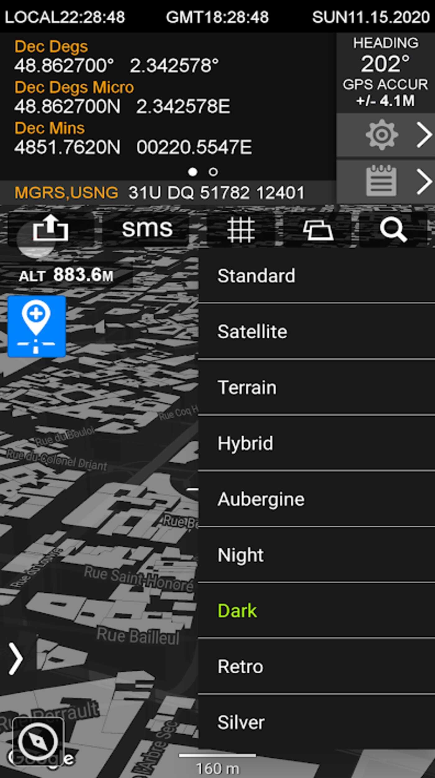 GPS Location Info, SMS Coordinates, Compass + v2.7 (Premium) APK
