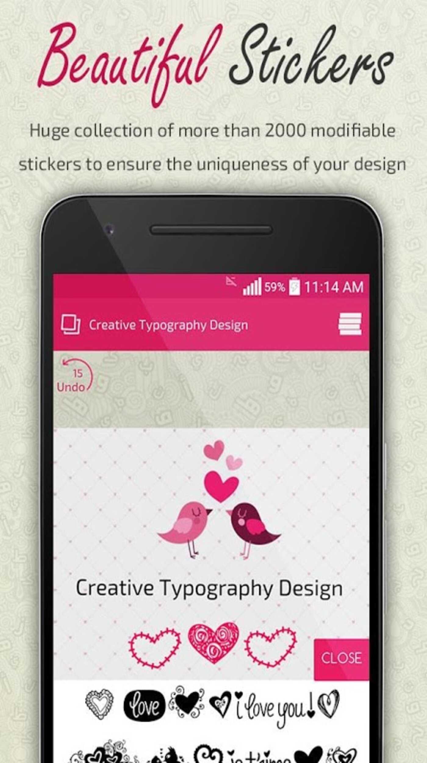 Creative Typography Design v3.9 (Ad-Free) APK