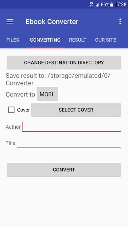 Ebook Converter (EPUB, MOBI, FB2, PDF, DOC, …) v1.13.1 (Premium) Apk