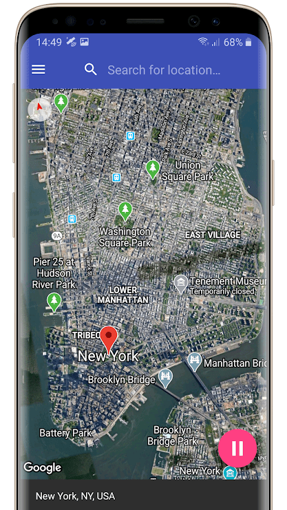Fake GPS Location PROFESSIONAL v1.2 (Ad-Free) Apk