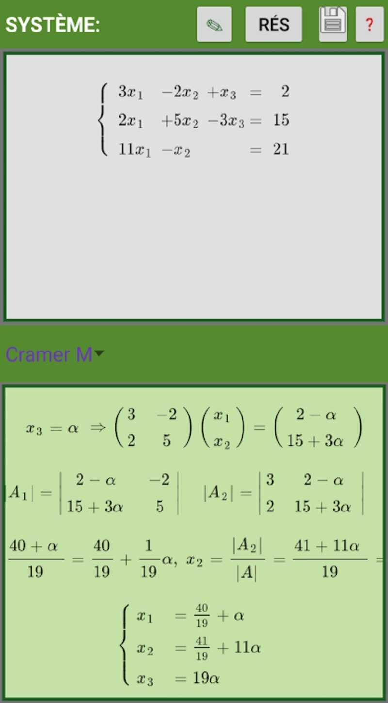 LINEAR ALGEBRA PLUS CALCULATOR (matrix, equations) v3.9.6 (Full) (Paid) APK