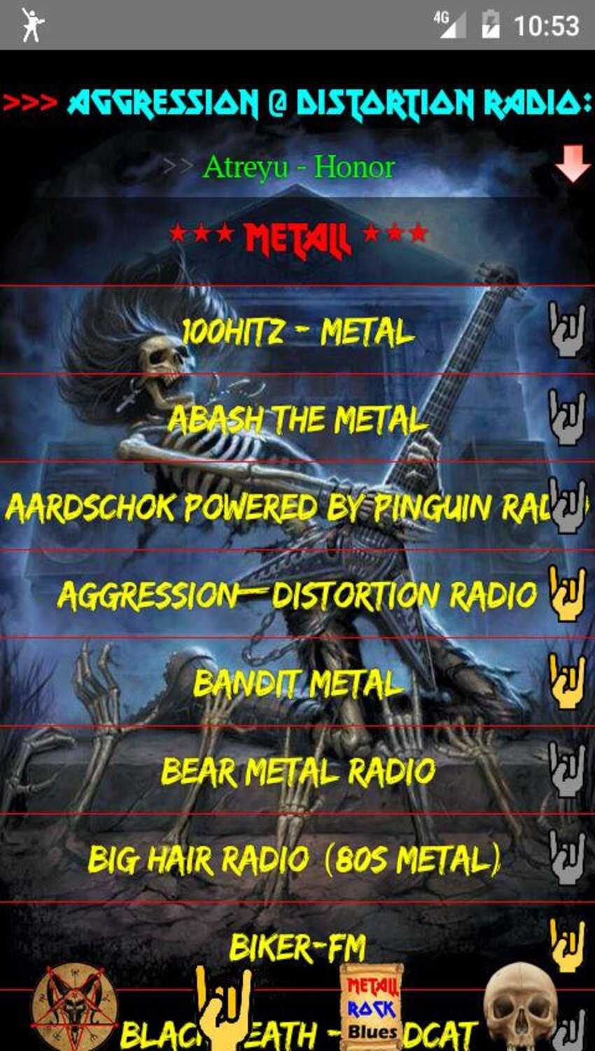 Brutal Metal Radio BMR v13.12 (Ad-Free) APK