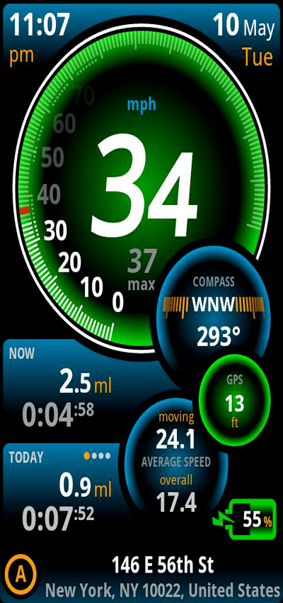 Ulysse Speedometer Pro v1.9.91 (Paid/Patched) Apk