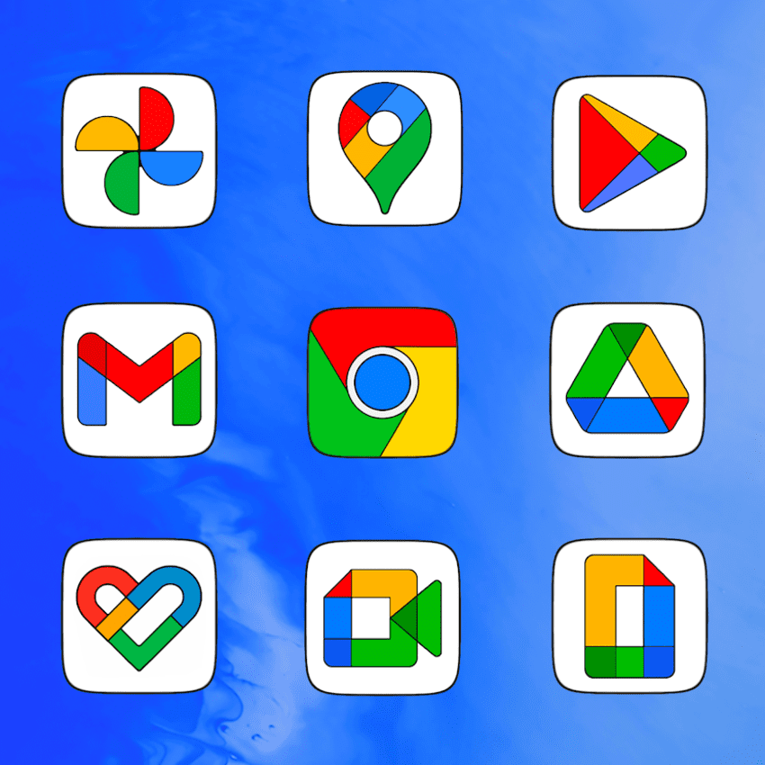 Pixly Square Icon Pack v2.3.2 (Patched) APK