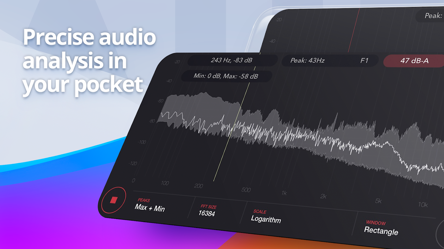 Audio Spectrum Analyzer & Sound Frequency Meter 0.5 (PRO) APK