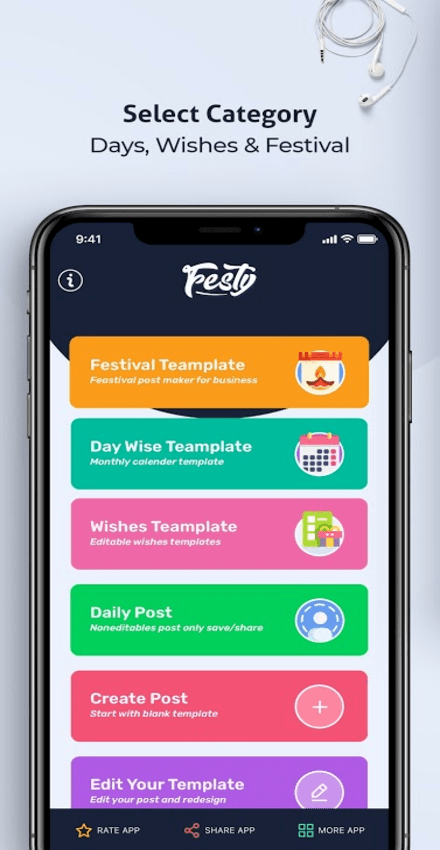 Festy – Days, Wishes & Festival Post Maker 1.0.8 (VIP) APK