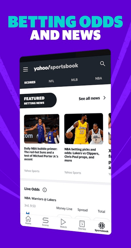 Yahoo Sports – Get live sports news & scores v9.18.2 [Mod] [AdFree] APK