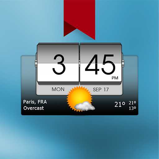 3D Flip Clock & Weather Ad-free v6.16.2 (Paid) APK