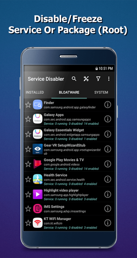 Service Disabler v1.13 (Pro Mod) APK