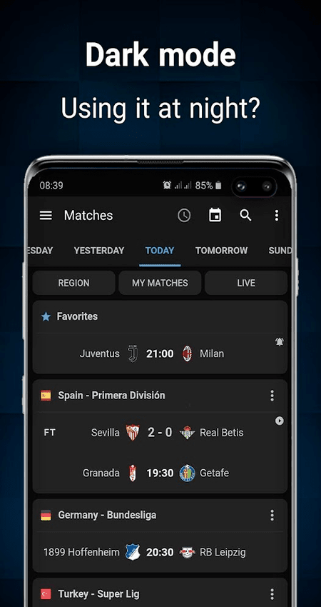 Footba11 – Soccer Live Scores v6.7.0 (AdFree) APK