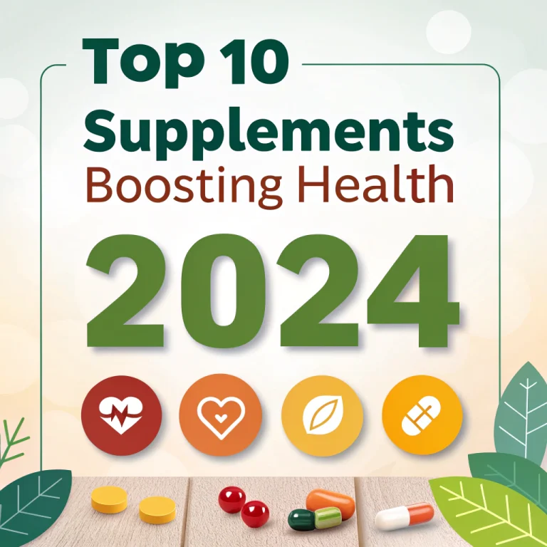 Top 10 Supplements for Boosting Your Health in 2024